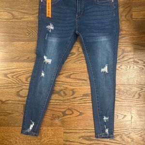 High rise jeans